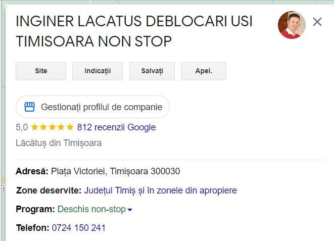 Deblocare, deschidere masini, autoturisme TIMISOARA