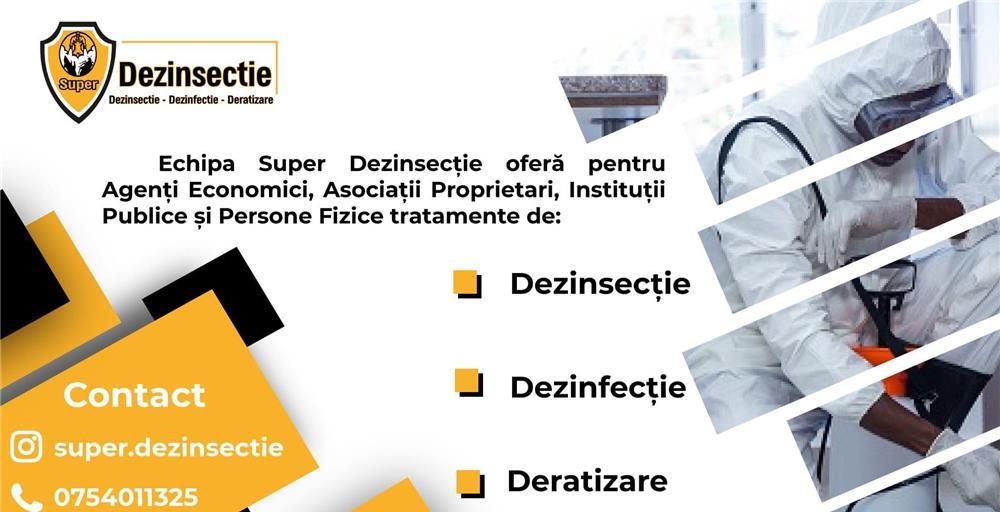 Dezinsectie, deratizare și dezinfecție