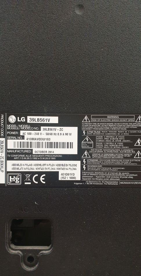 Dezmembrez led tv Lg 39lb561v cu display spart