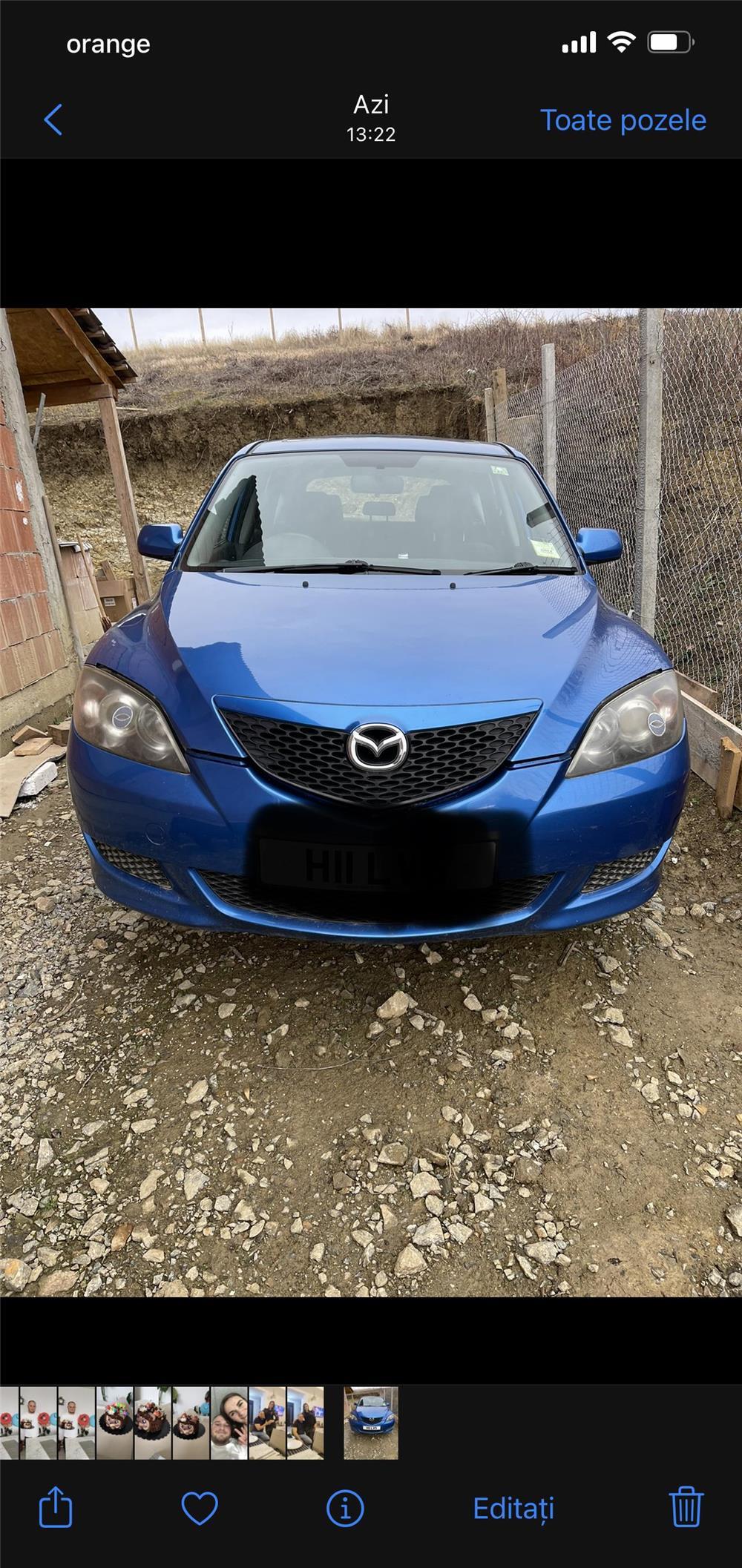 Dezmembrez Mazda 3 1.6 benzina