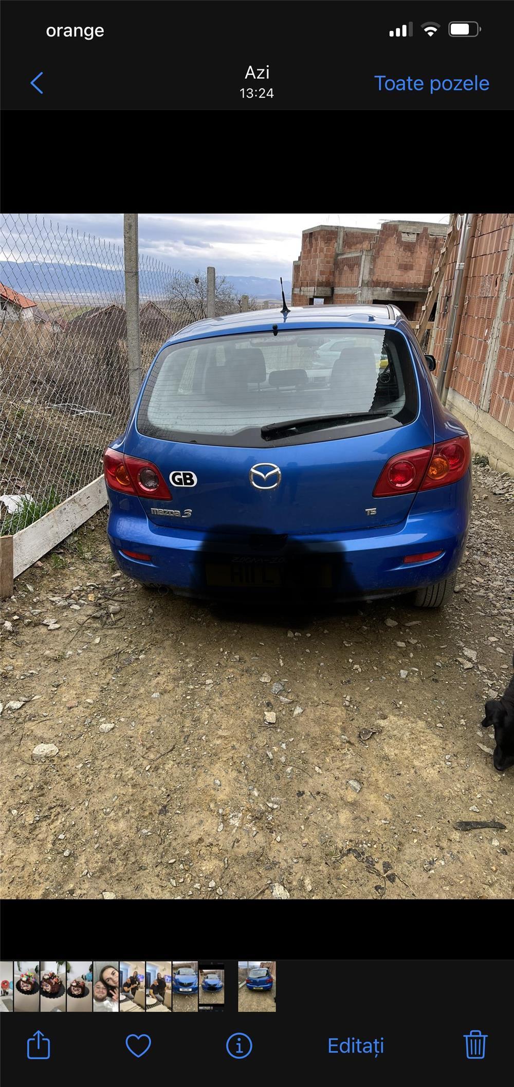 Dezmembrez Mazda 3 1.6 benzina