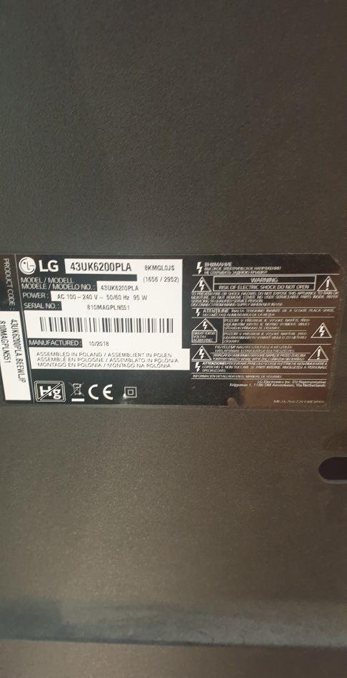 Dezmembrez smart tv Lg 43uk6200