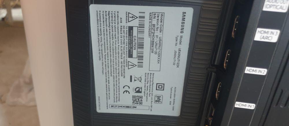 Dezmembrez smart tv Samsung ue40nu7122k