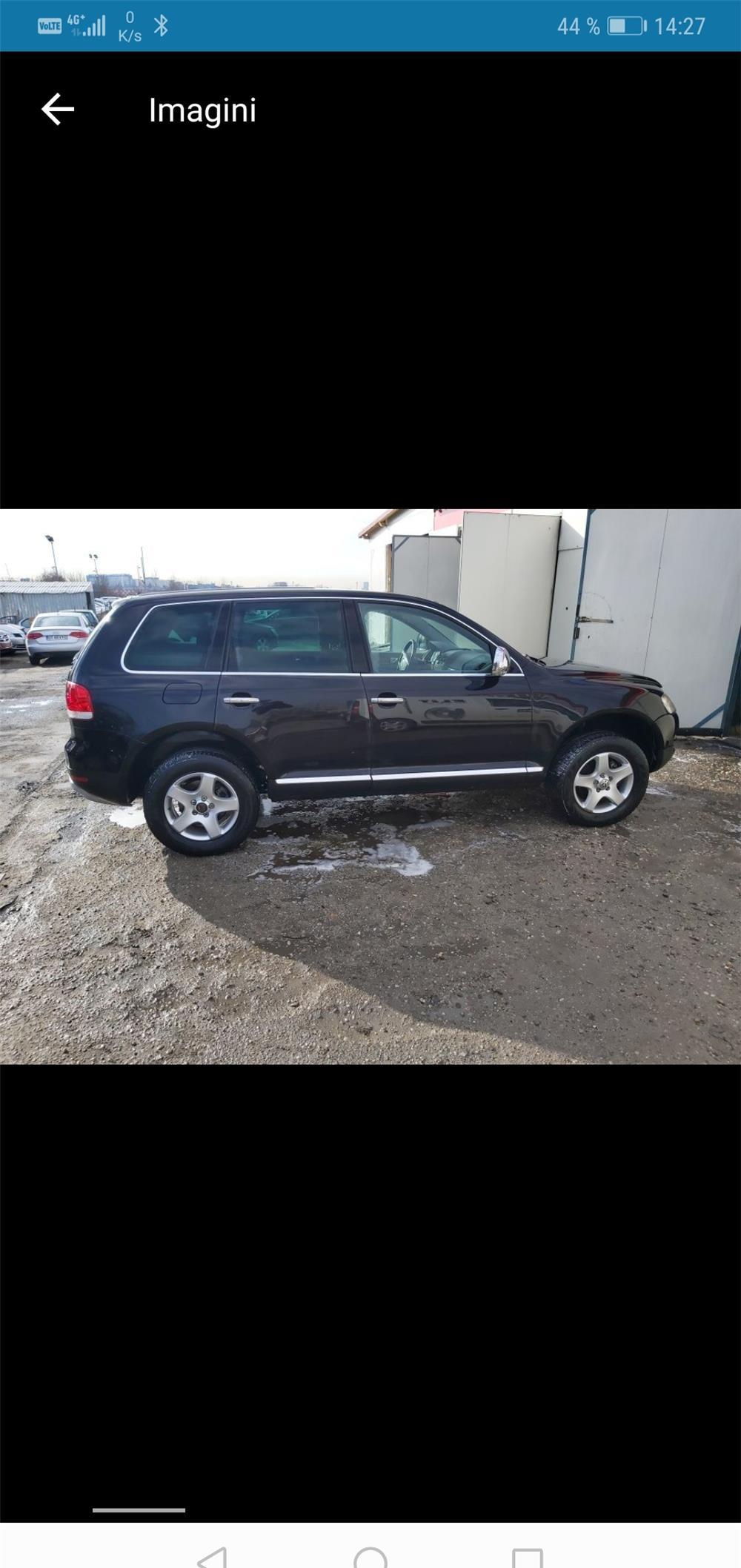 Dezmembrez Vw touareg R5 an 2005 2.5D BAC