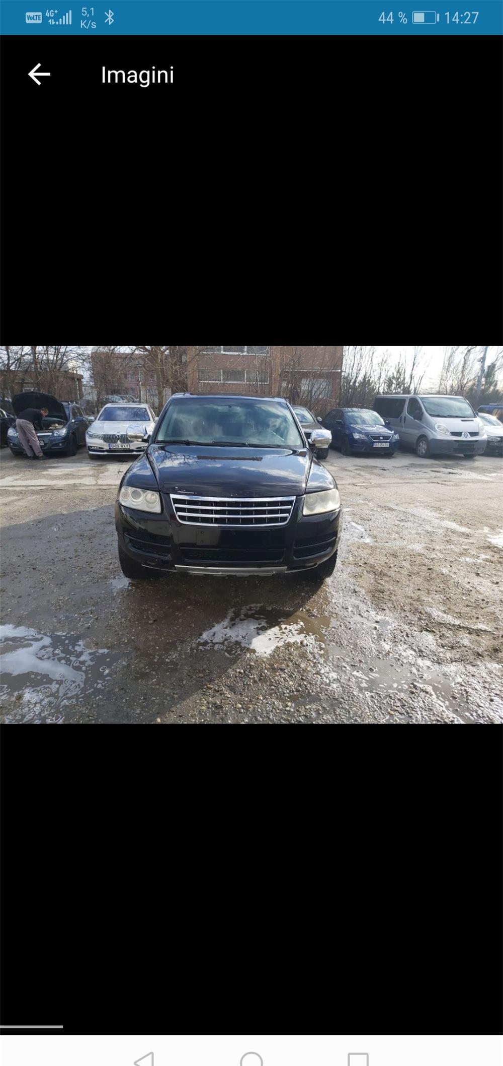 Dezmembrez Vw touareg R5 an 2005 2.5D BAC