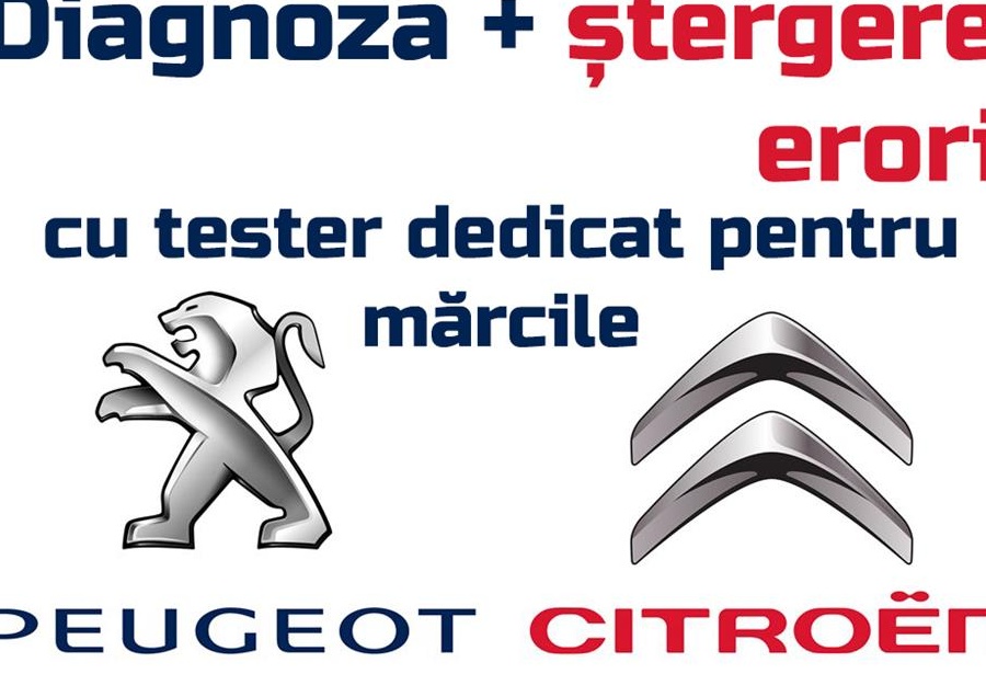 Diagnoza tester auto dedicat PEUGEOT & CITROEN - Diagbox, Lexia, pp2000