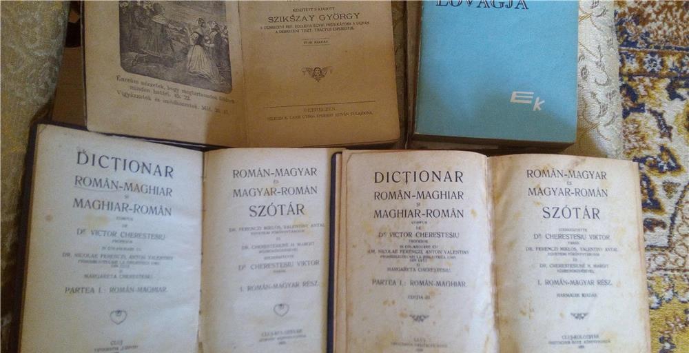 DICTIONARE Roman -maghiar si maghiar -roman vintage