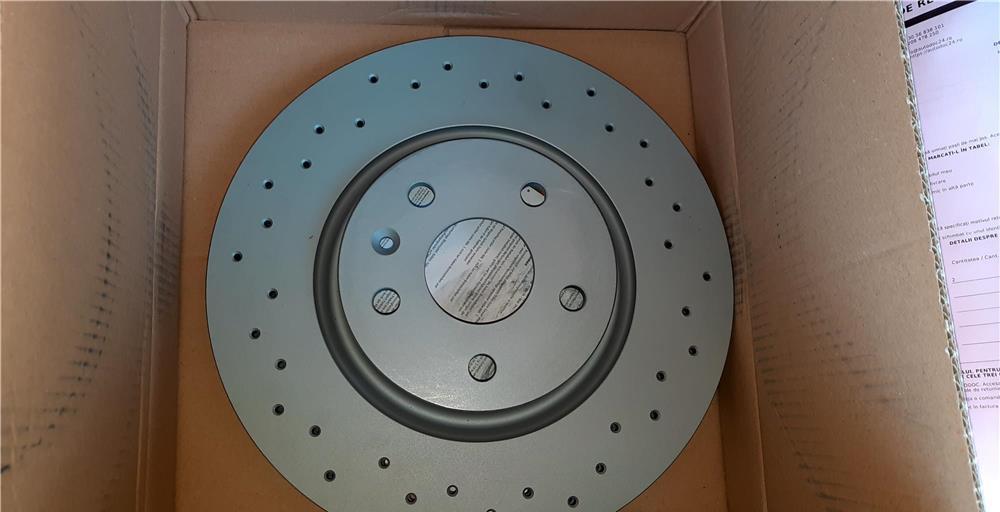 Discuri frână Perforate si ventilate Zimmerman