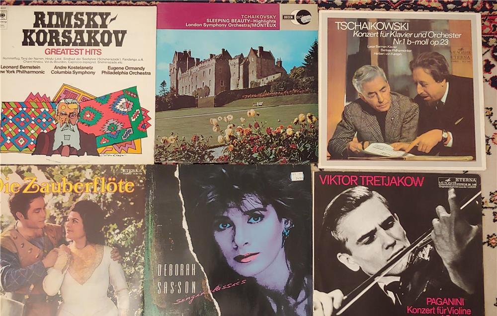 Discuri vinil originale cu muzica clasica