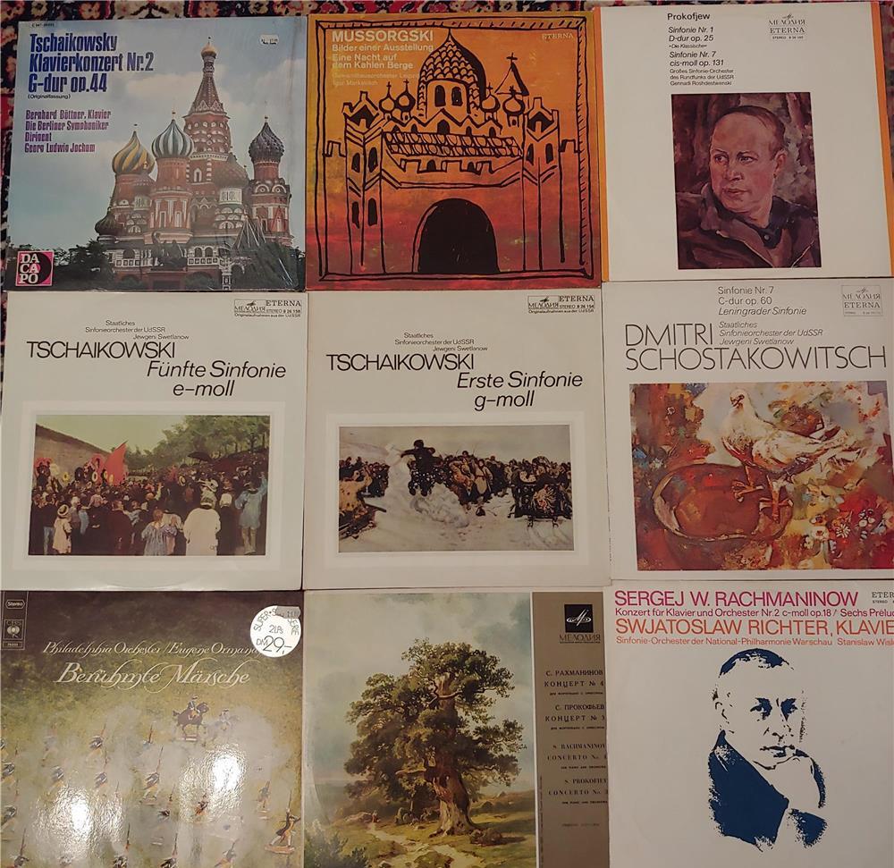 Discuri vinil originale cu muzica clasica