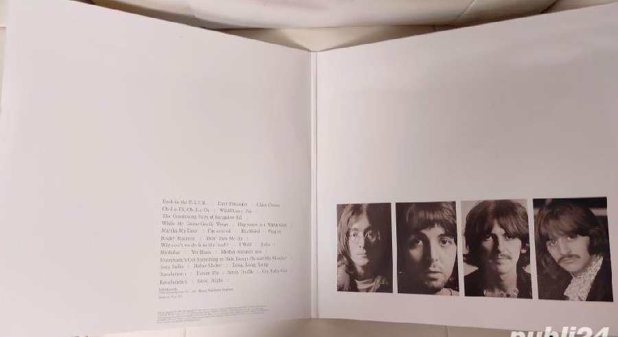 Discuri vinyl 180 gr. BEATLES, noi, țiplă, sigilate, neascultate.