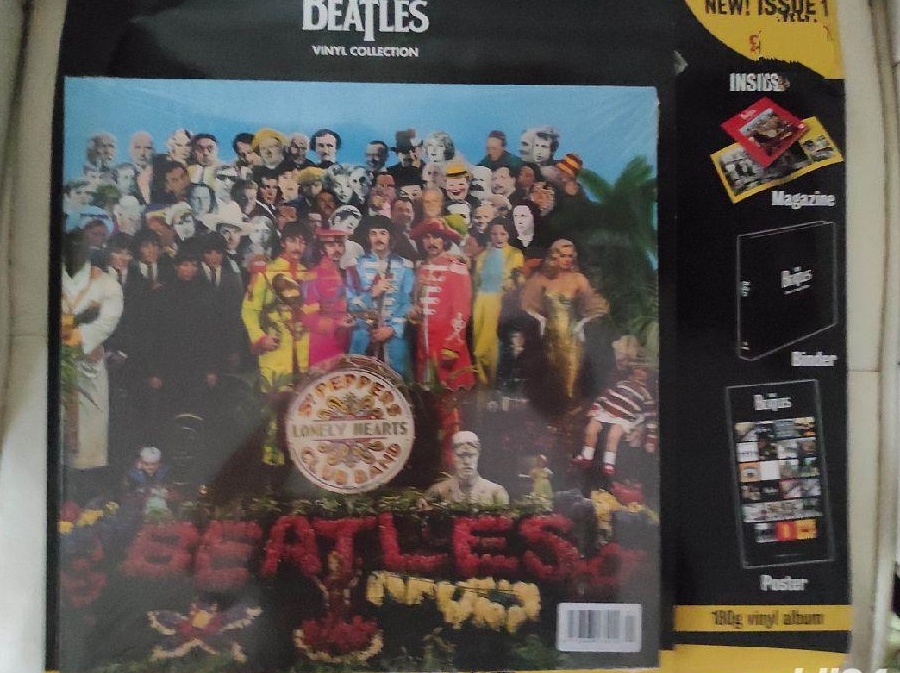 Discuri vinyl 180 gr. BEATLES, noi, țiplă, sigilate, neascultate.