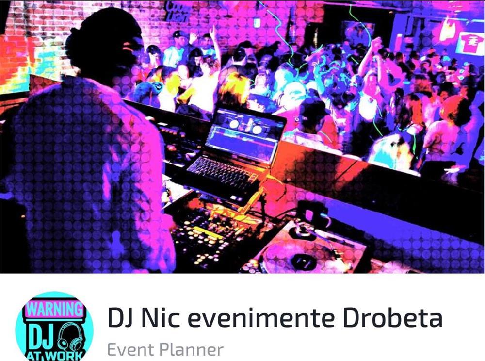 DJ Nic evenimente Drobeta - nunți, botezuri, cununii, majorate