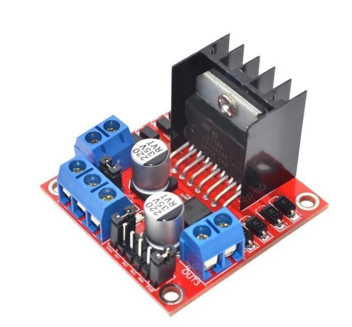 Dual H Bridge DC Stepper Motor Drive Controler Board L298N for Arduino