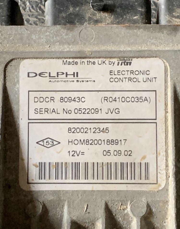 ECU unitate de control Renault Clio 2