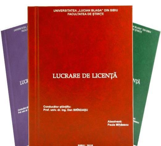 EFECTUEZ SI VAND LUCRARI DE LICENTA/DISERTATIE SI DOCTORAT IN ORICE DOMENIU