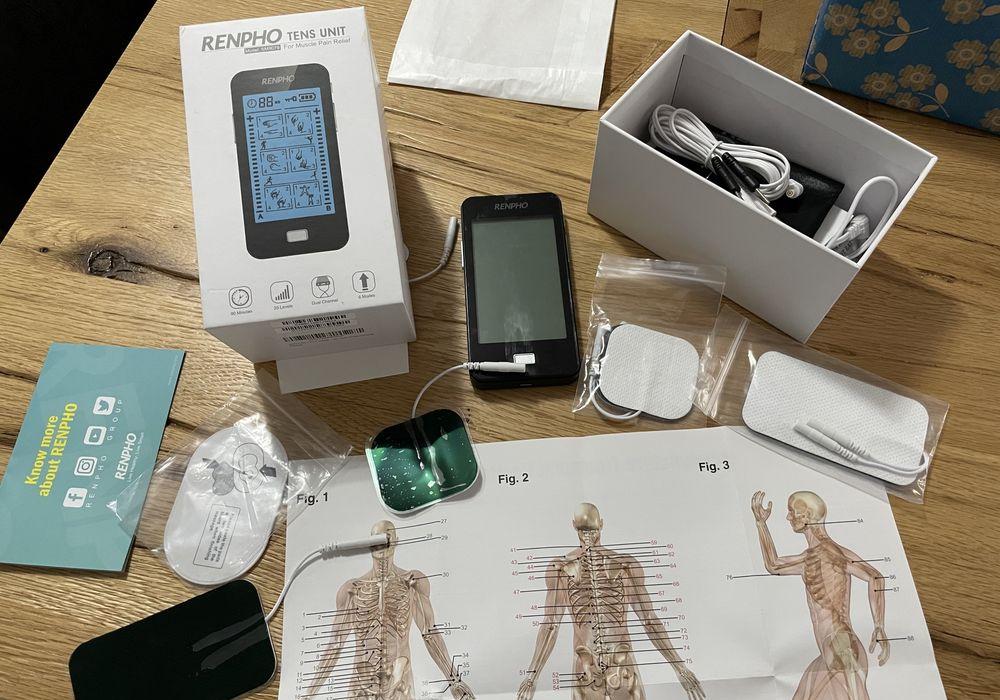 Electrostimulator nou pt. Calmarea Durerii acupunctura renpho sm9079