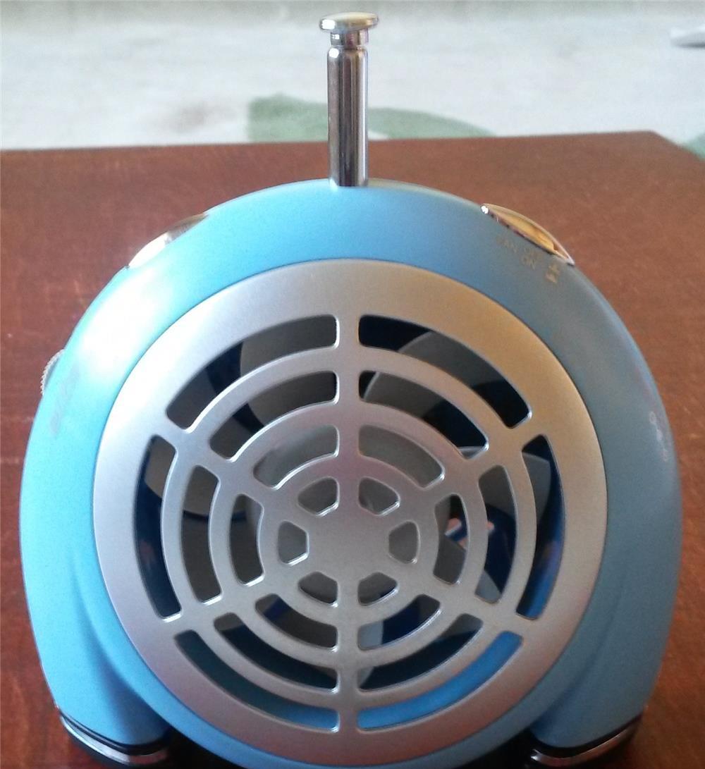 ELTA vintage FM Radio cu autoscan si mini ventilator
