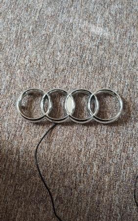 Emblema grila dedicata Led 27cmx9,5cm Audi