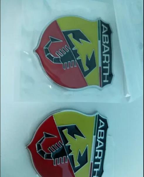 Emblema Logo 3D Abarth - Fiat Bravo Punto 500