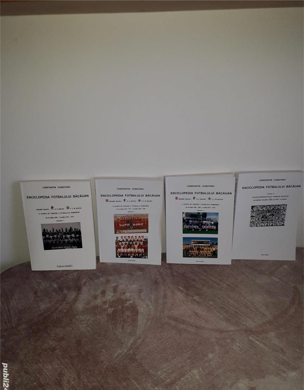 ENCICLOPEDIA FOTBALULUI BĂCĂUAN    4  volume