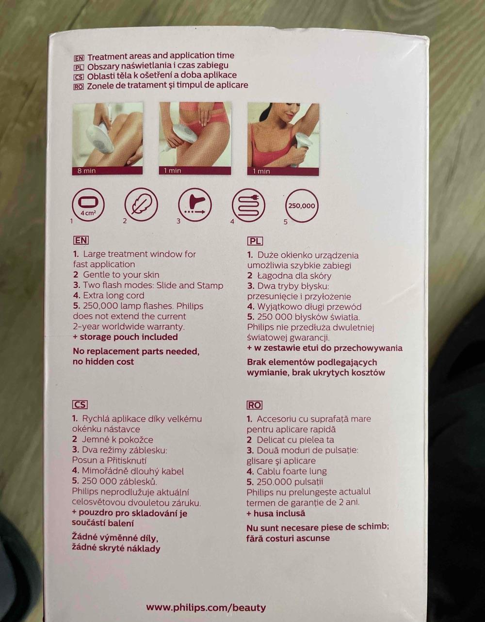 Epilator IPL Philips Lumea SC1995