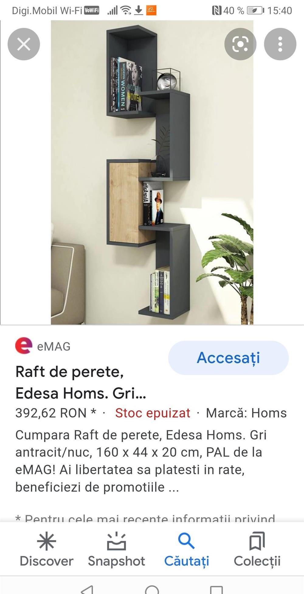 Etajere ,living , 2 seturi
