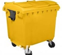 Eurocontainere  deseuri, tomberon pentru gunoi 660L / 770L / 1100L