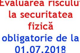 Evaluator de risc la securitatea fizica a obiectivelor