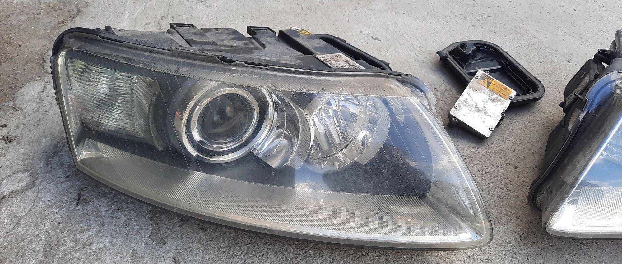 Faruri xenon audi a6 c6