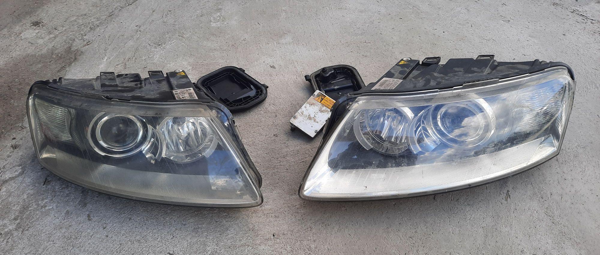 Faruri xenon audi a6 c6