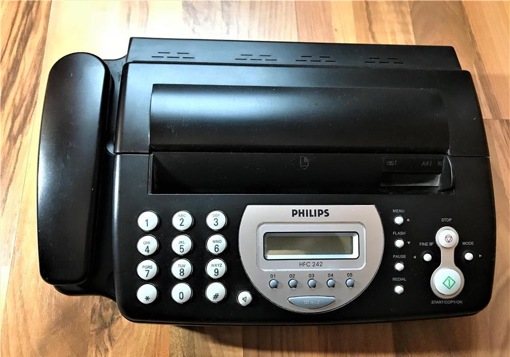 Fax Philips HFC 242, cu hartie termica