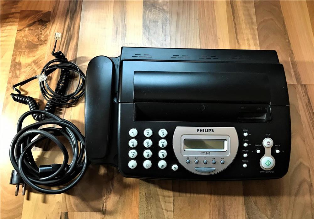Fax Philips HFC 242, cu hartie termica