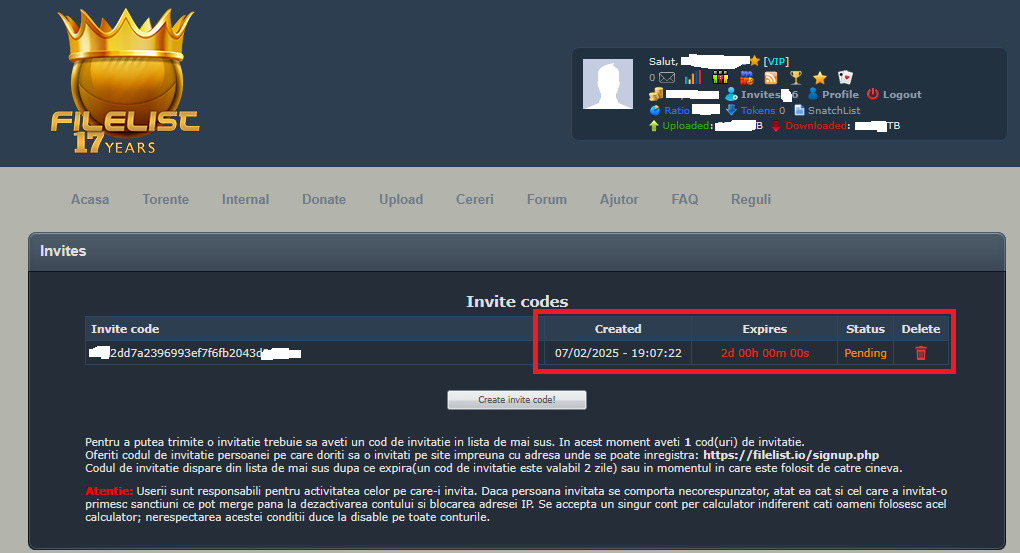 Filelist