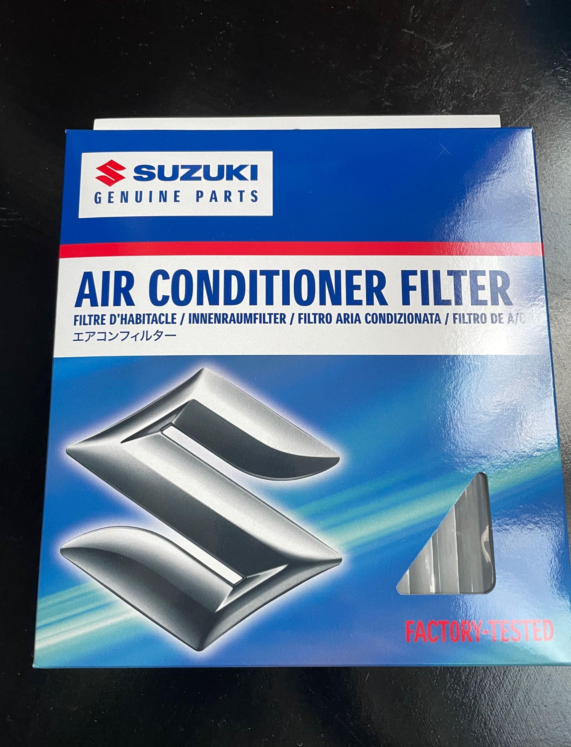 Filtre Suzuki Swift 2017