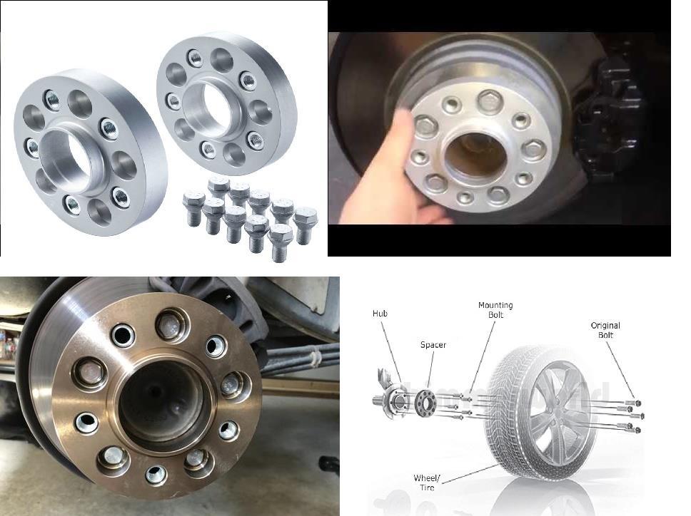 Flanse Distantiere Dacia Duster 25 mm cu prindere dubla Prezoanele incluse