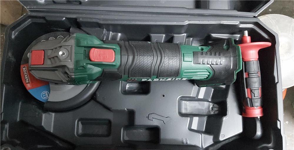 Flex, polizor unghiular 125mm Parkside 20v fara acumulator incarcator