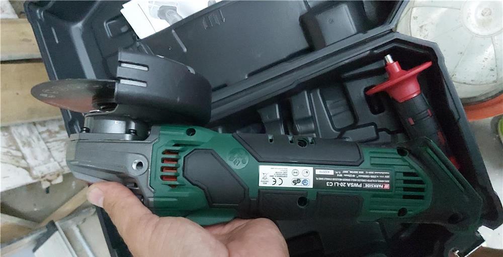 Flex, polizor unghiular 125mm Parkside 20v fara acumulator incarcator