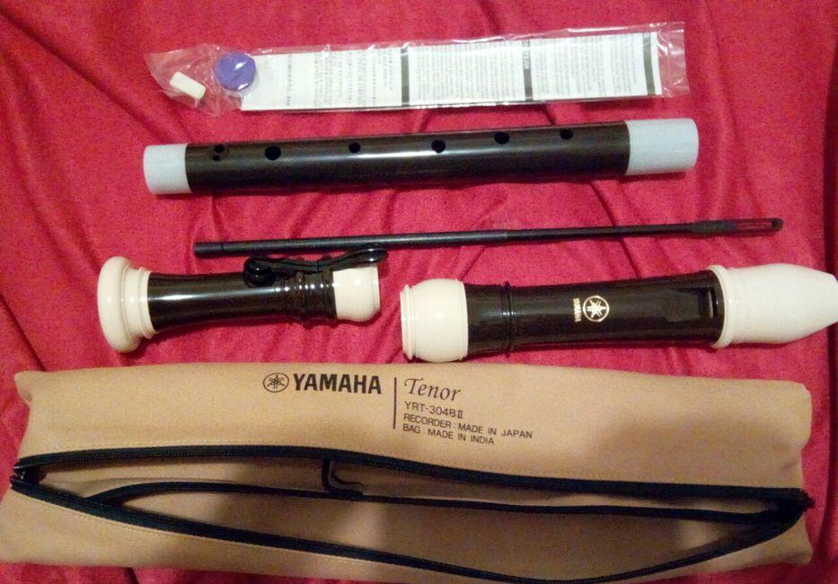 Fluier Blockflote Tenor Yamaha YRT 304 B II