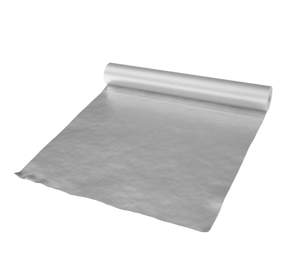 Folie aluminizata , folie aluminiu armat 75 m /rola, bariera de vapori
