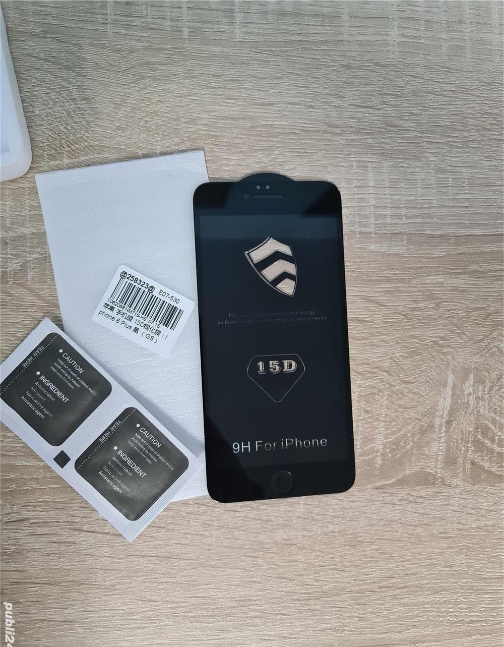 Folie din sticla securizata iPhone 6 Plus/ folie protectie