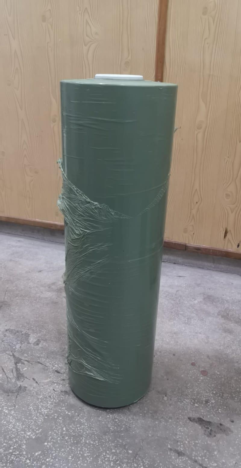 Folie profesionala BALOTI culoare  ALBA /VERDE/ NEAGRA  UV + pentru baloti made in Germany 750 cm x