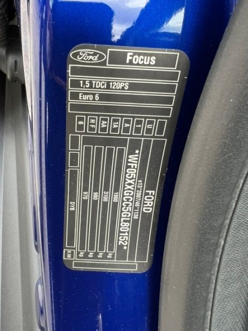 Ford Focus 1.5 TDCi DPF Start-Stopp-System