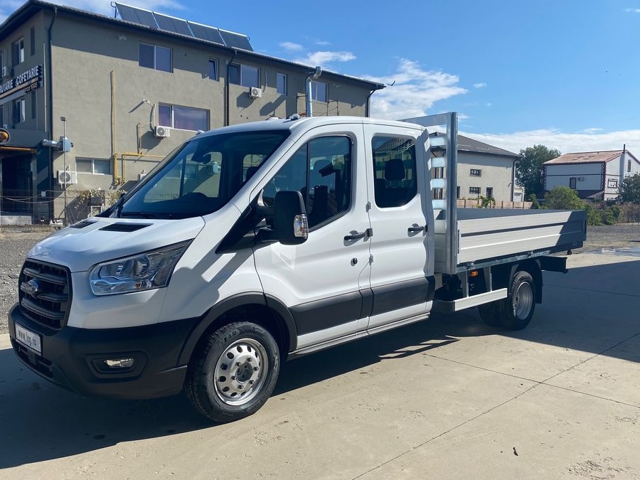 Ford Transit Cabina Dubla cu Platforma (L3H1)