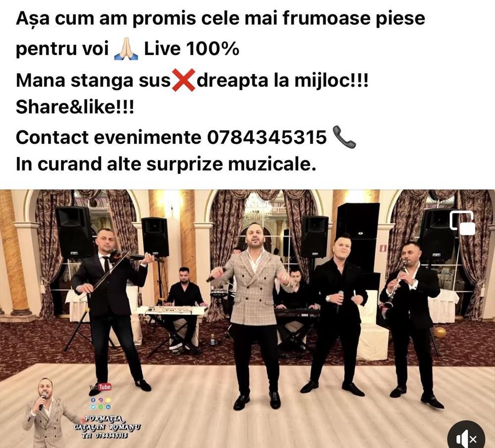 Formatie evenimente si alte servicii (FORMATIA CATALIN ROMANU   si CATALEYA EVENTS)