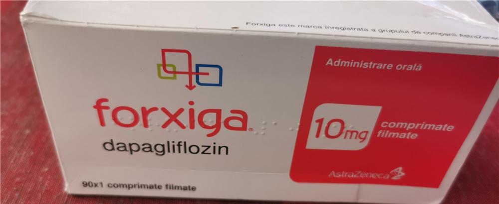 Forxiga 10 Mg, 90 comprimate, Astrazeneca