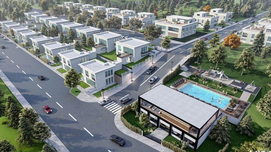 Francesca, vila în ansamblu exclusivist cu acces la piscină și facilități suplimentare
