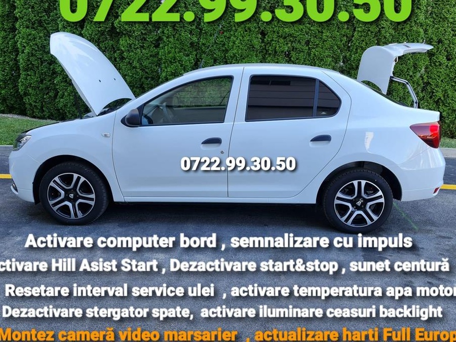 Funcții DACIA Activare Dezactivare Logan Duster Sandero Dokker Lodgy