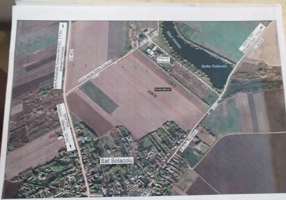 Fundulea din A 2 , 37 km. drapta 7 km SOLACOLU