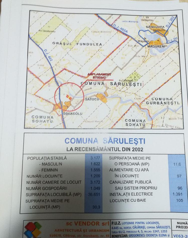 FUNDULEA  Solacolu , A2 , 35 KM.